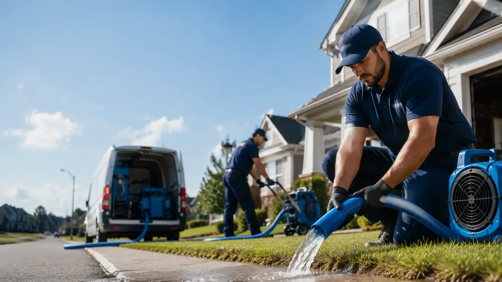 Flood Damage Restoration in New Point, IN
